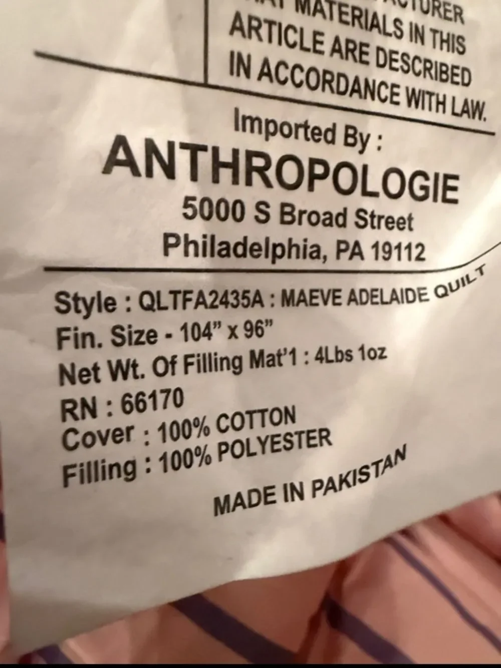 Anthropologie product details
